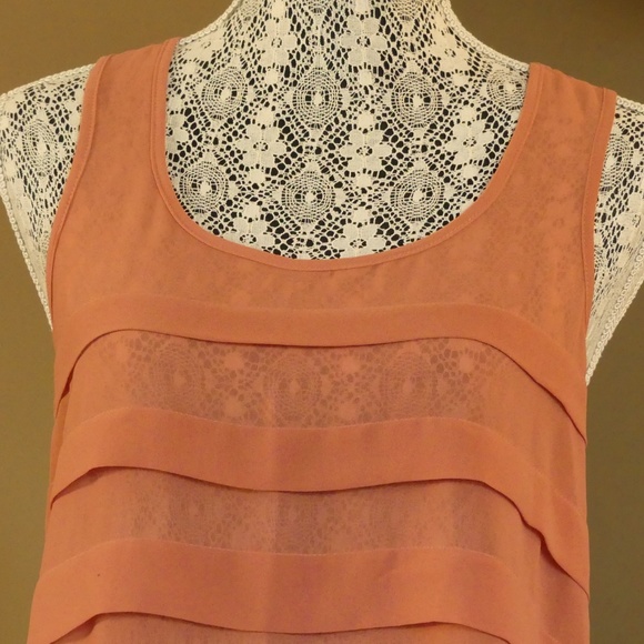 Flowy Tiered Tank Top - FOREVER 21 - Picture 3 of 5